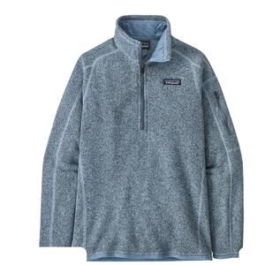 Patagonia Women's “Better Sweater” 1/4 Zip Fleece Size X-Small in Steam Blue-EUC